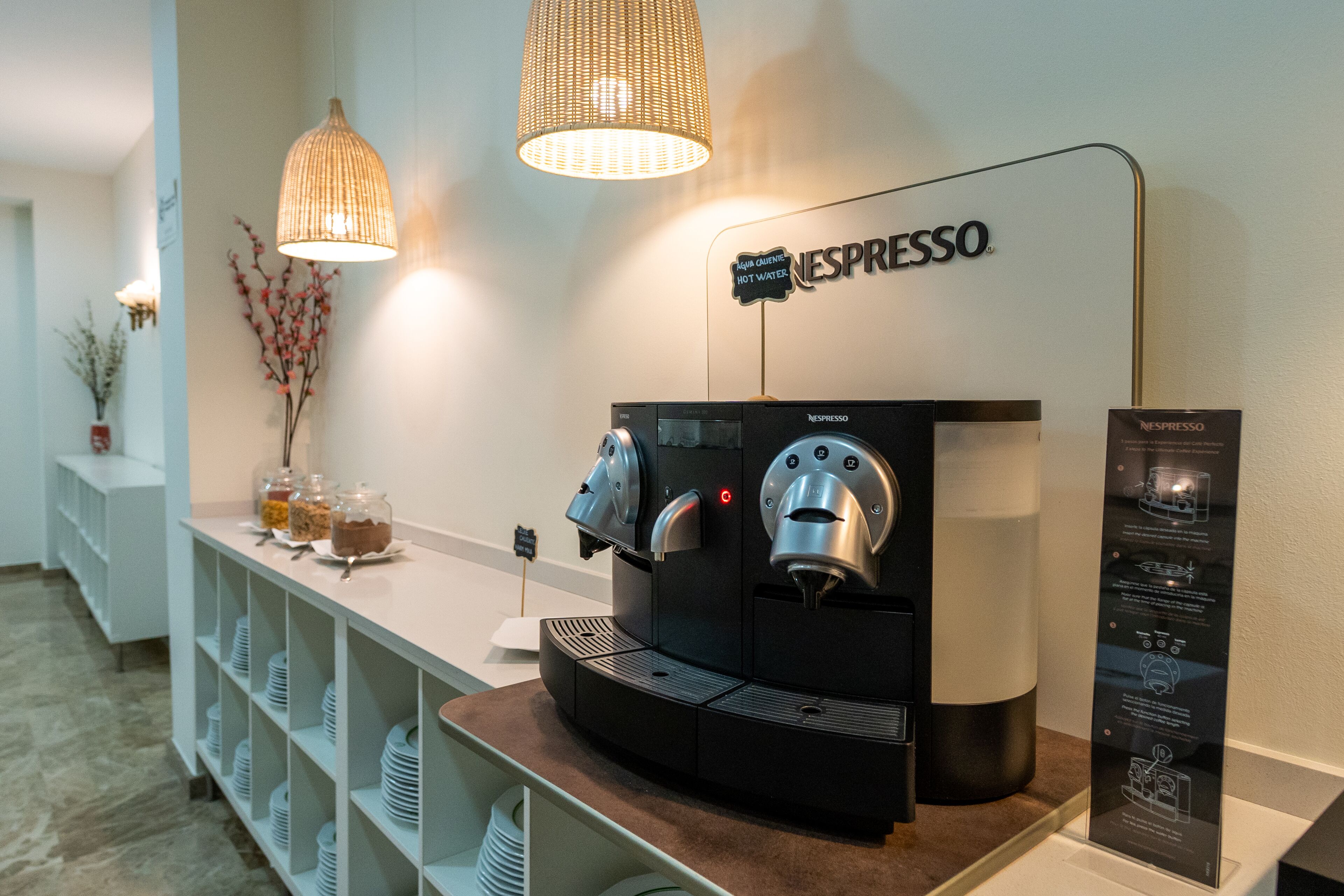 Daily buffet breakfast (EUR 10 per person)