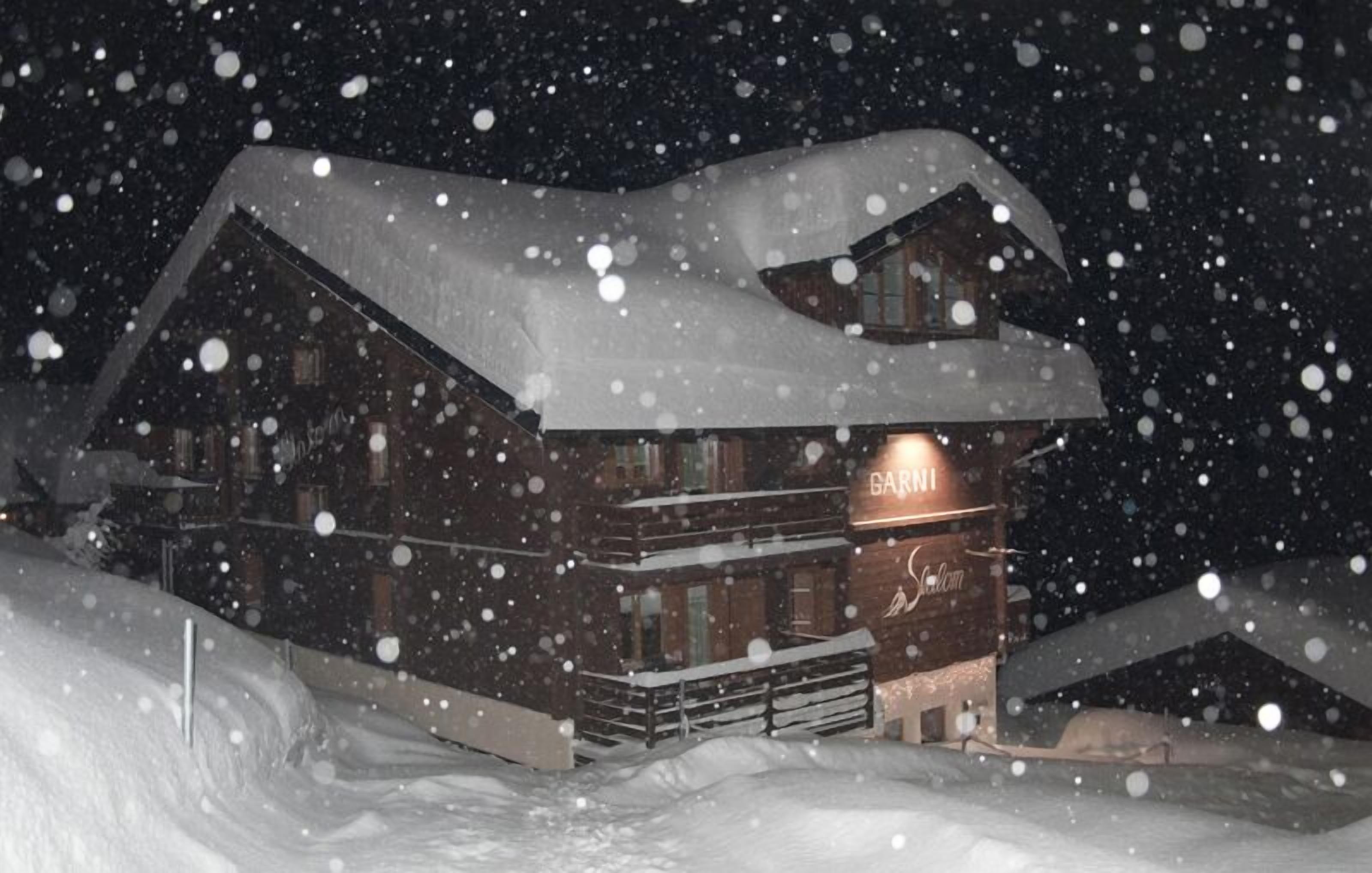 front of property – evening/night