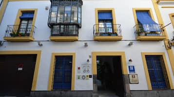 Overnatningsstedets facade