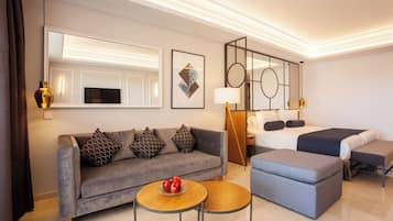 Couette en duvet d'oie, minibar, coffres-forts dans les chambres, bureau