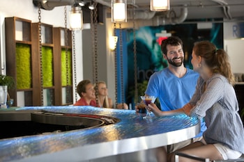 2 bars/lounges, swim-up bar, poolside bar at hotel BLUE