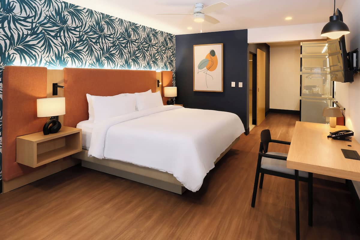 In-room safe, desk, blackout drapes, iron/ironing board