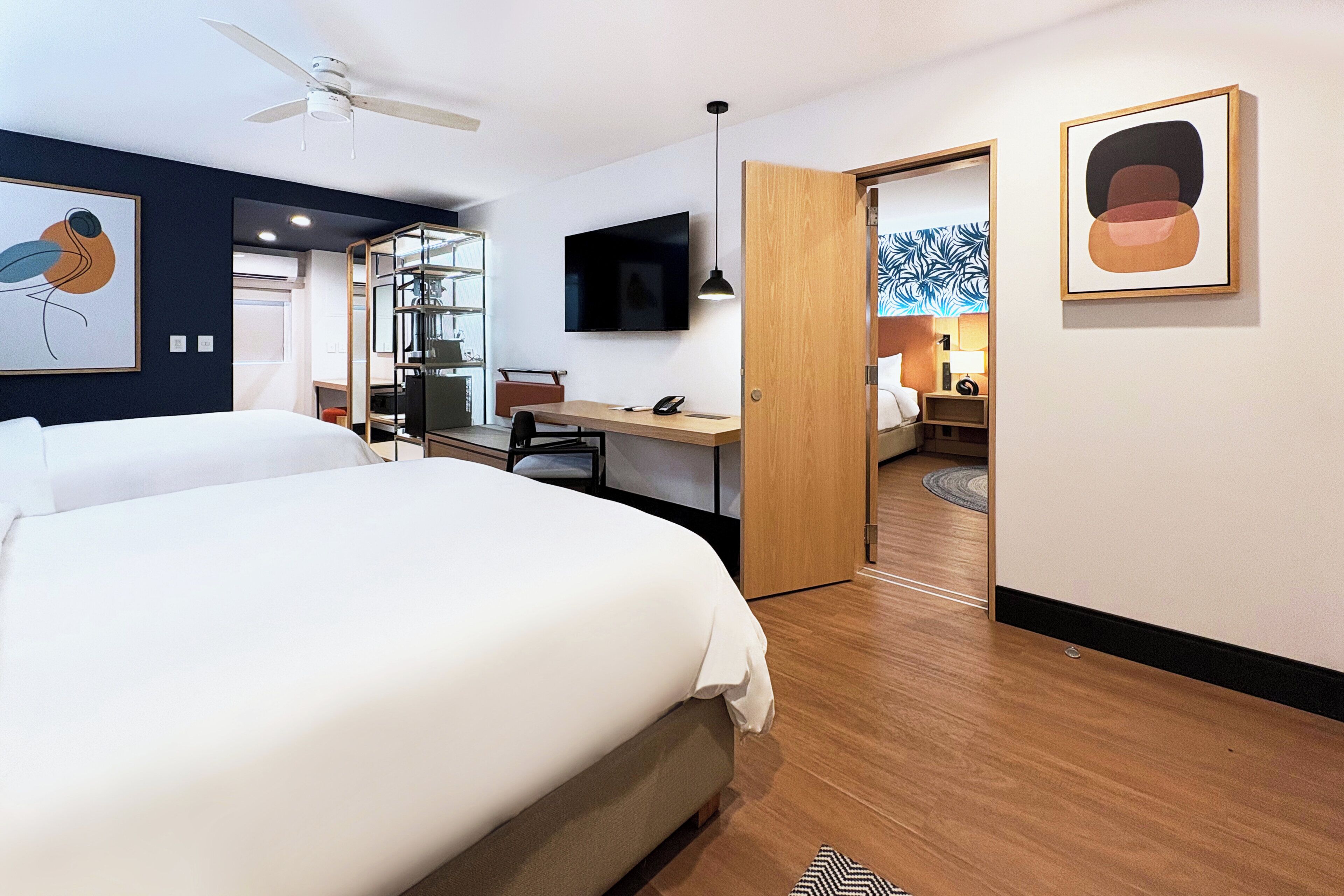 In-room safe, desk, blackout drapes, iron/ironing board