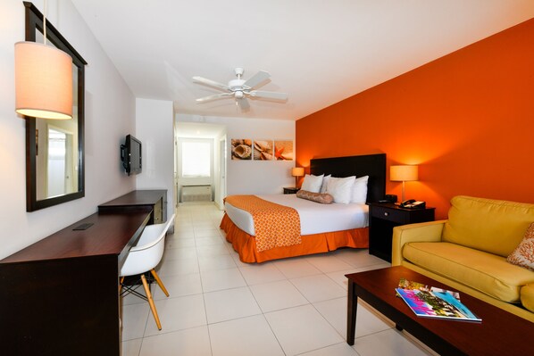In-room safe, desk, blackout drapes, iron/ironing board