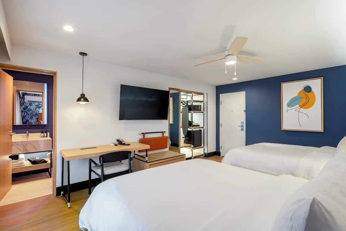 In-room safe, desk, blackout drapes, iron/ironing board