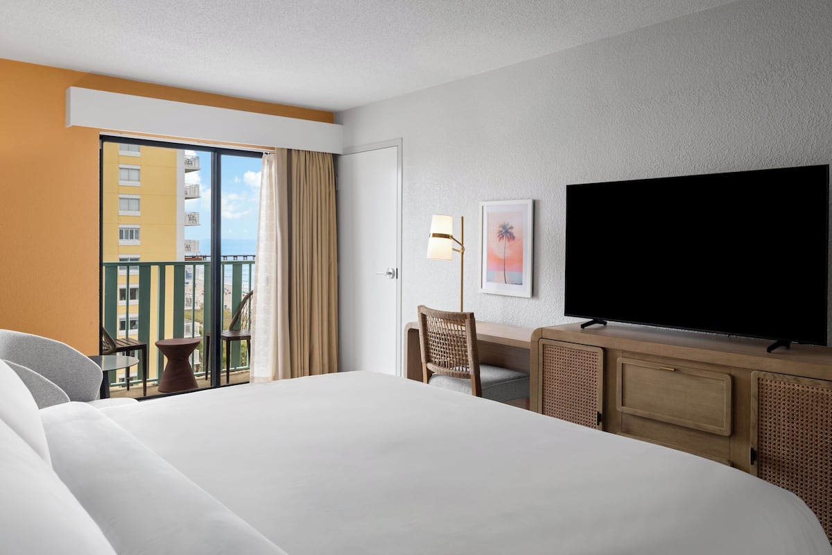 Suite, 1 King-Bett und Schlafsofa, Meerseite