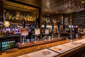 Bar (on property) - The Castle Hotel, Conwy, North Wales (Conwy)