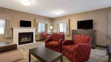 Suite, 1 King Bed with Sofa bed, Non Smoking, Fireplace (with Sofabed)