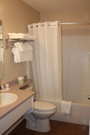 Bathroom shower - Sage Inn Merritt (Merritt)