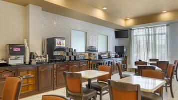 Gratis morgenmadsbuffet hver dag