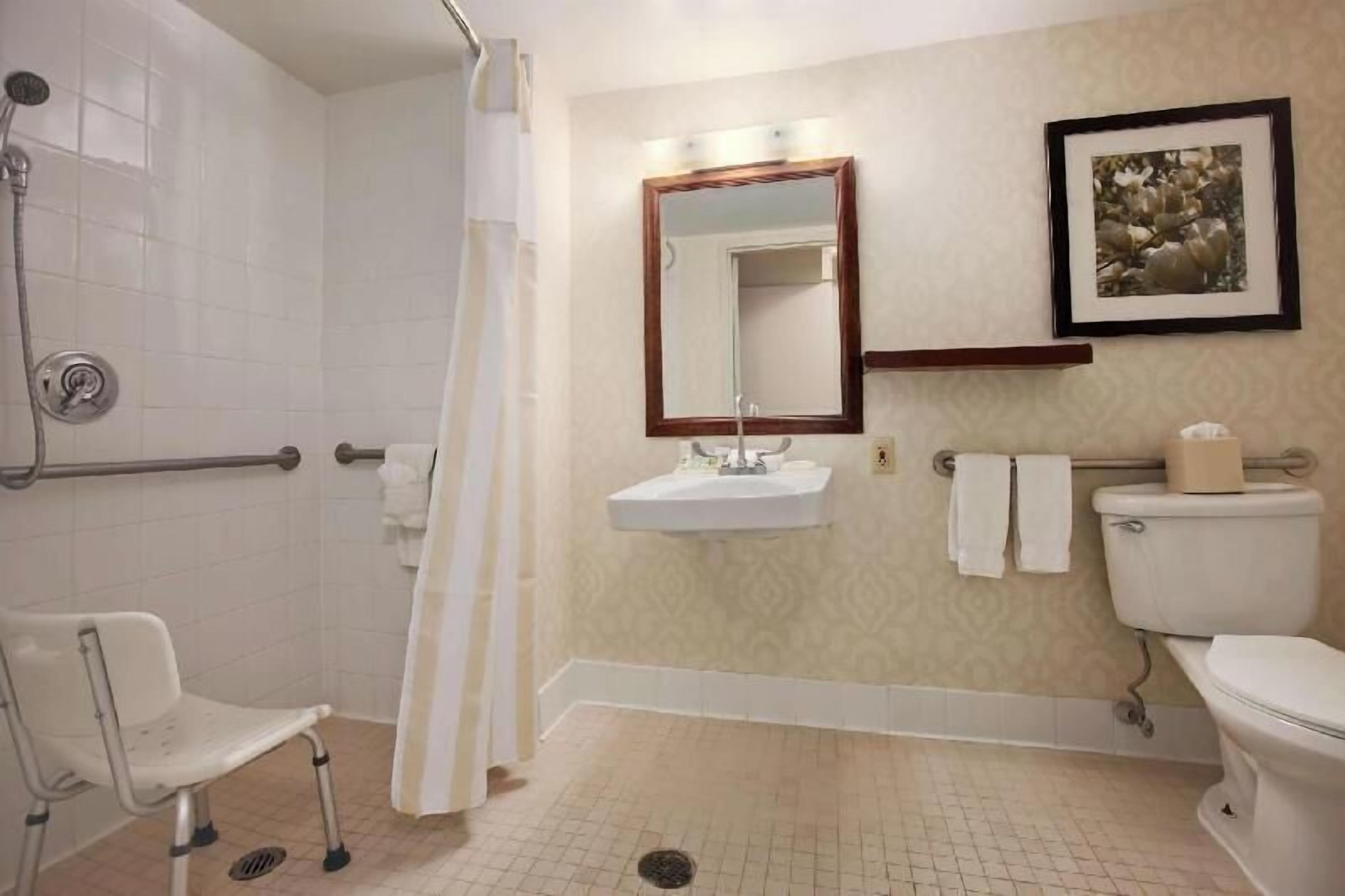 Free toiletries, hair dryer, towels, soap