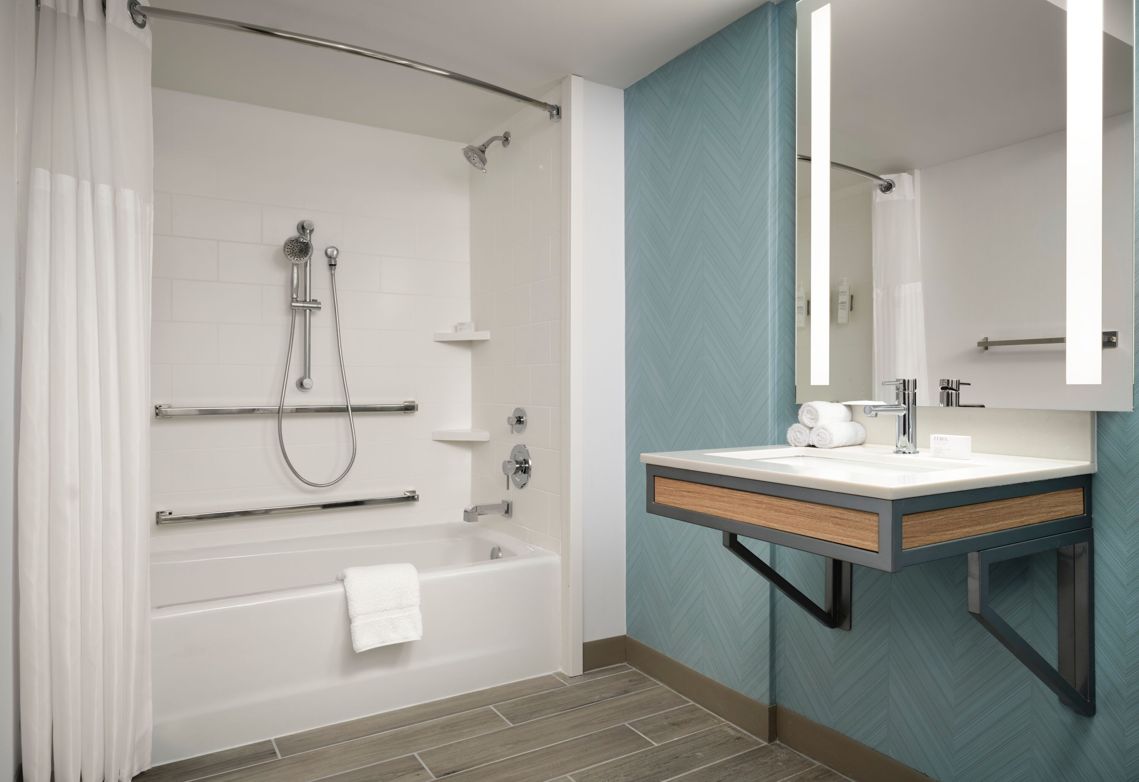 free toiletries, hair dryer, towels, soap