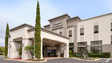 Entrada de la propiedad