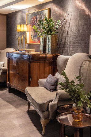 Lobby sitting area