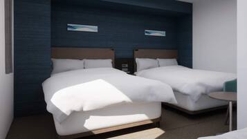 Bureau, chambres insonorisées, Wi-Fi gratuit, draps fournis