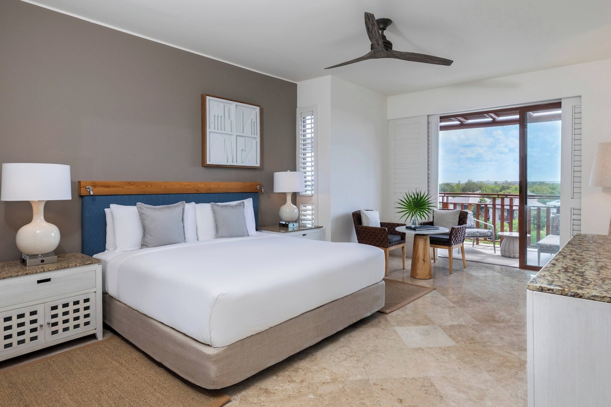 Fairmont, Habitación, 1 cama King size, para no fumadores | Sábanas de algodón egipcio, ropa de cama de alta calidad y edredón