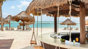 3 bars/lounges, swim-up bar, poolside bar
