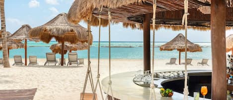 3 bars/lounges, swim-up bar, poolside bar