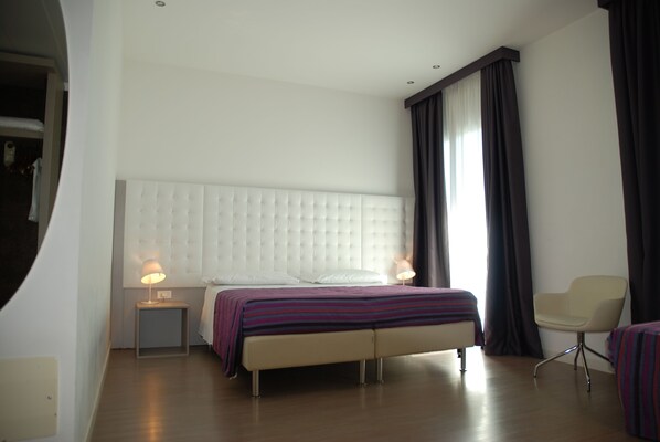 Minibar, in-room safe, blackout drapes, soundproofing