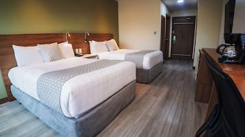 Rom – standard, 2 dobbeltsenger | 1 soverom, sengetøy i egyptisk bomull og sengetøy av topp kvalitet