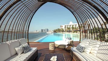 2 outdoor pools, cabanas (surcharge), pool umbrellas