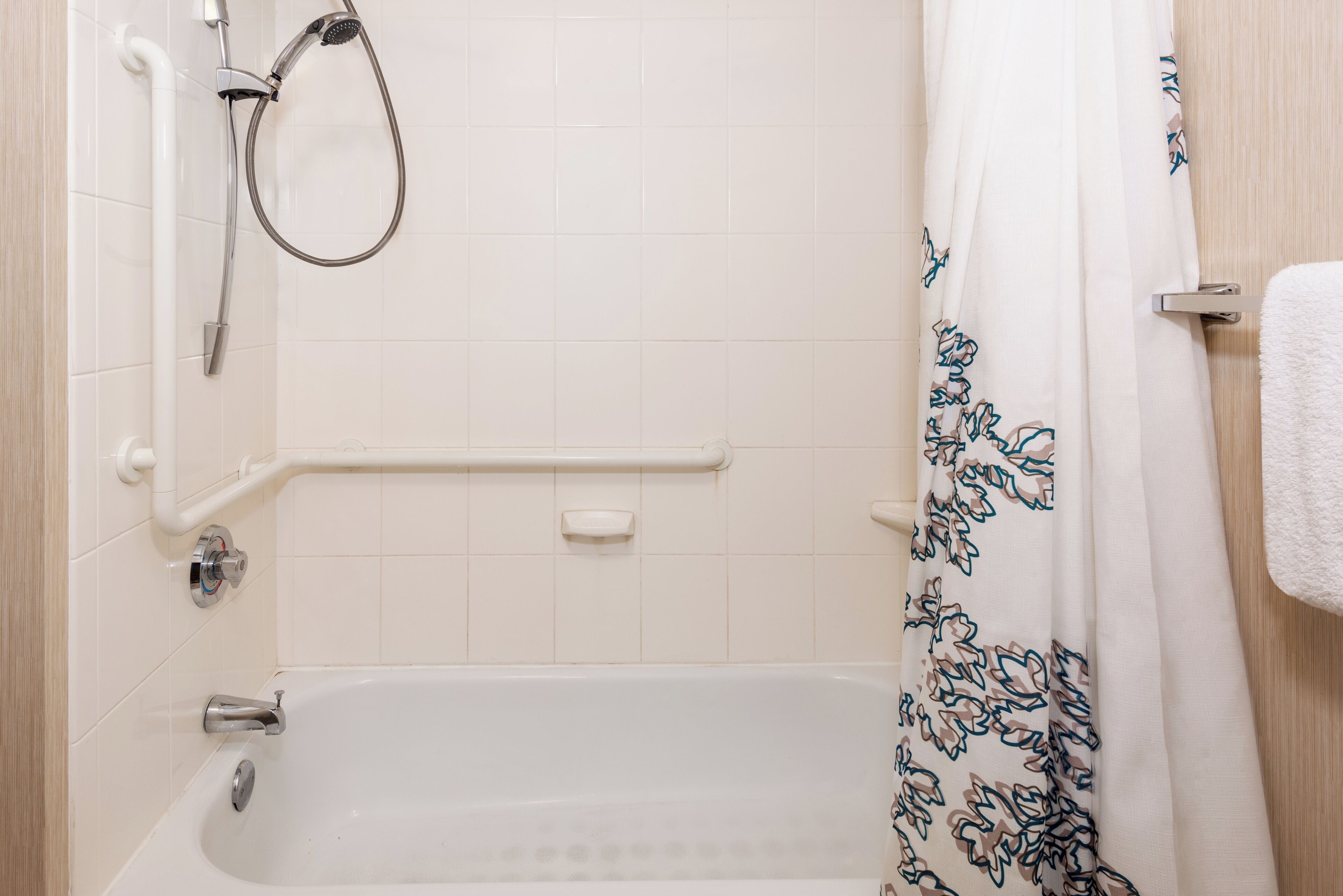 free toiletries, hair dryer, towels, soap