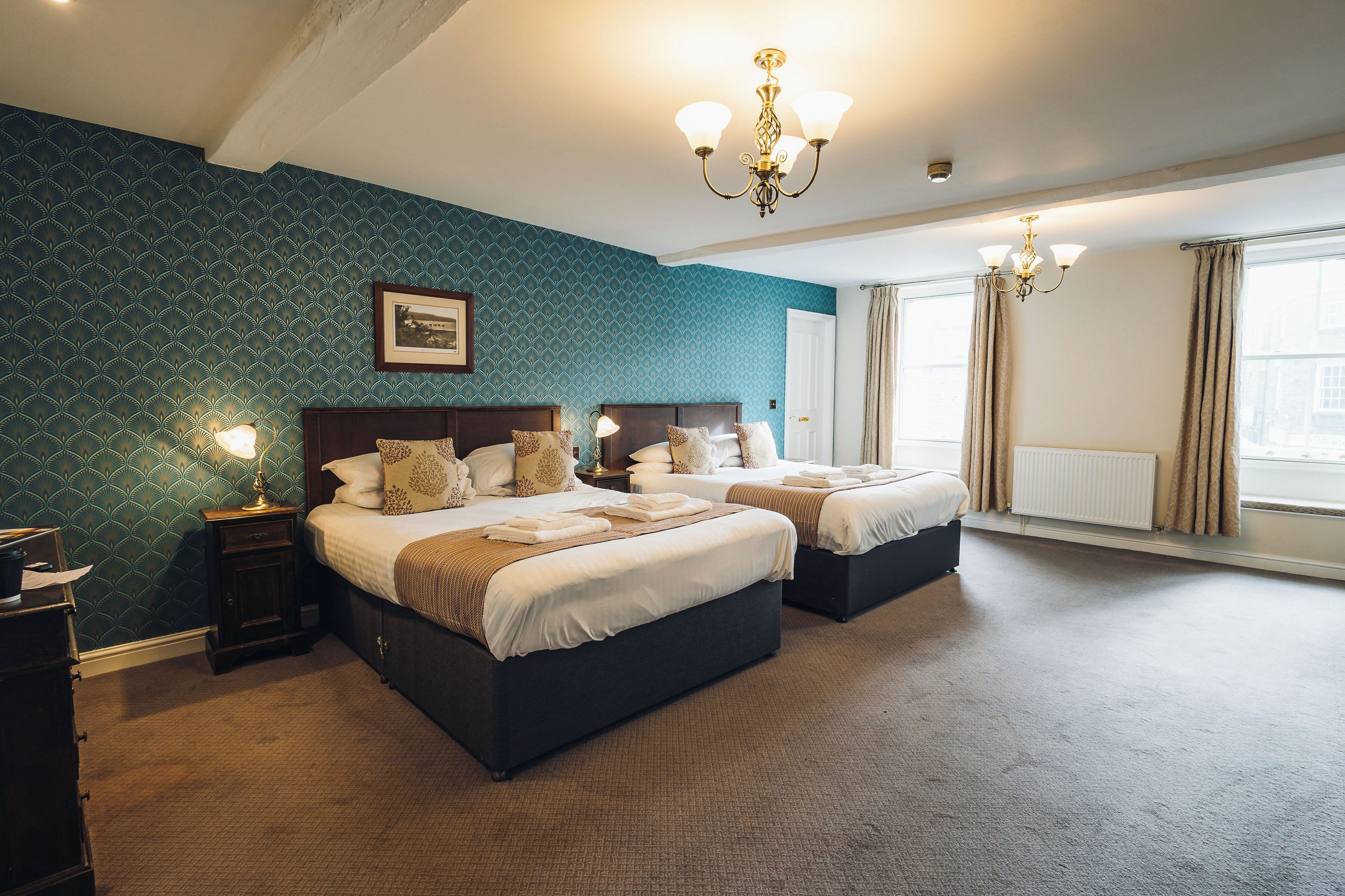 family room | desk, laptop workspace, iron/ironing board, free wifi