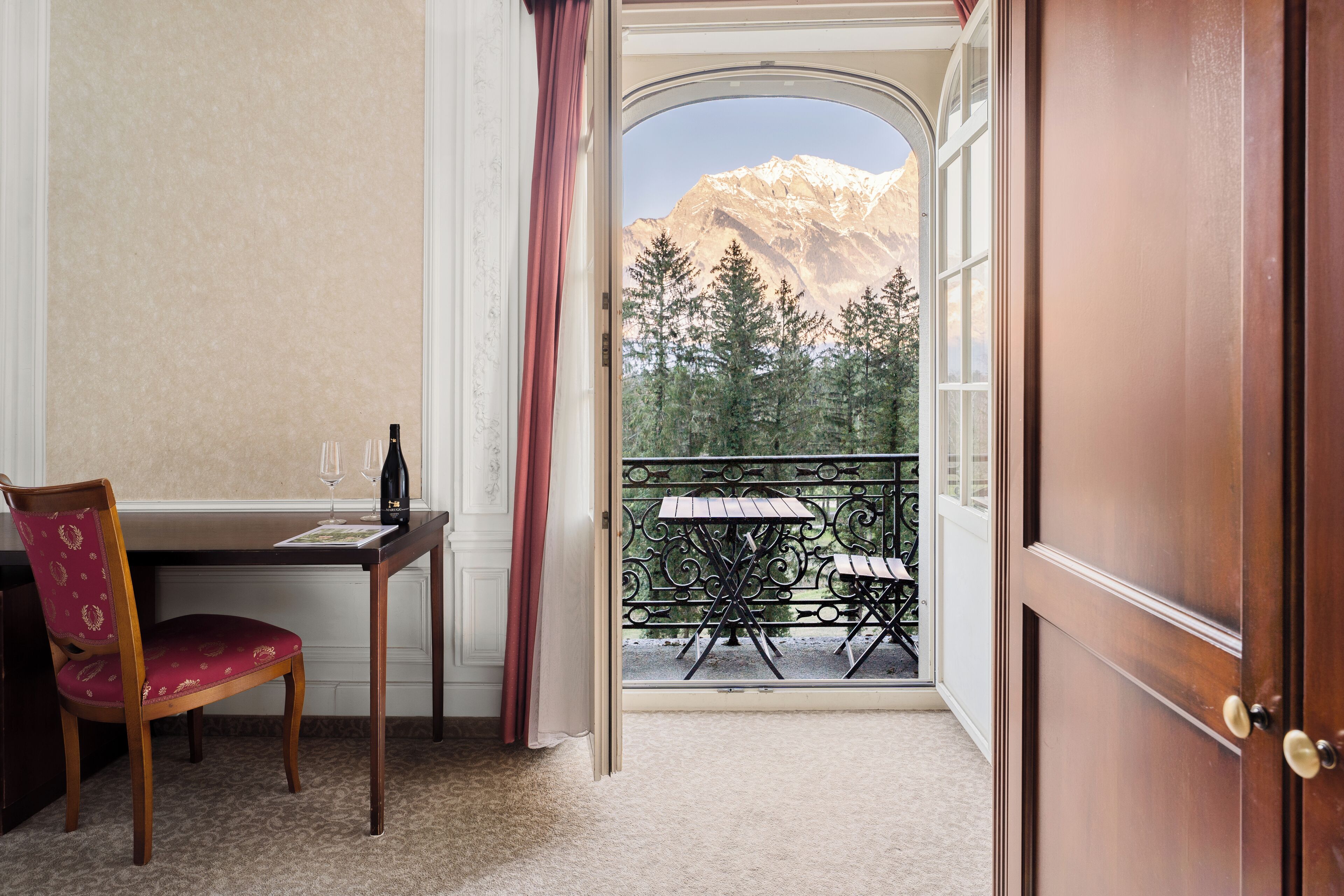 double room (schloss) | view from room