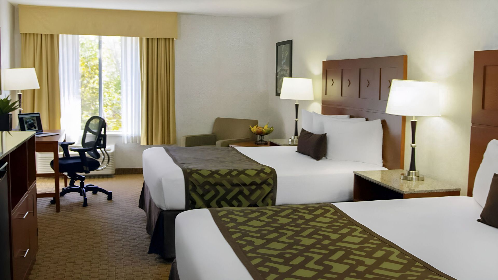 In-room safe, desk, blackout drapes, iron/ironing board
