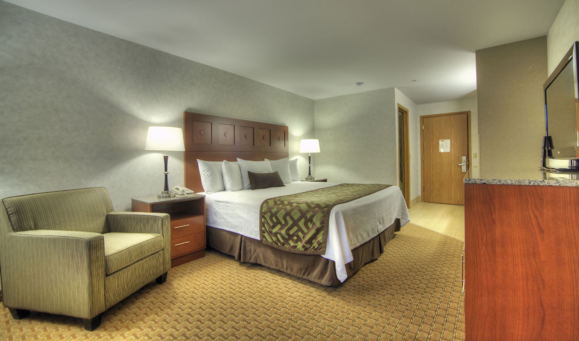 In-room safe, desk, blackout drapes, iron/ironing board