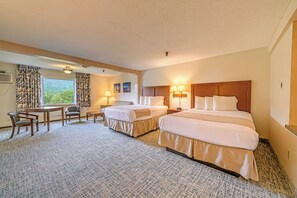 Junior Suite - 2 Queens, Non-Smoking (located over the lounge)