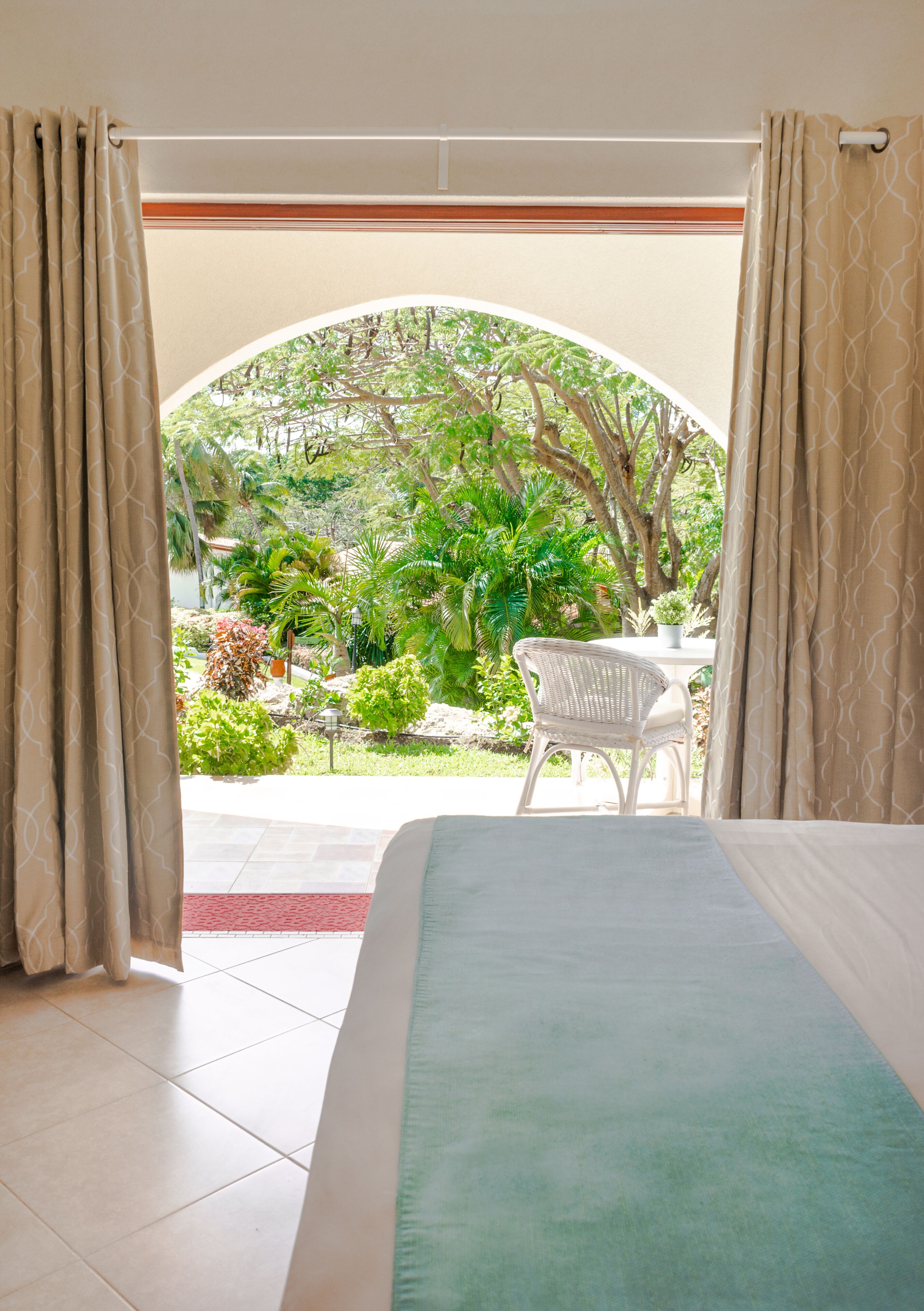 Habitación, vista al jardín | Vista desde la habitación