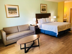 Standard Room, 1 King Bed | Desk, iron/ironing board, free WiFi, bed sheets