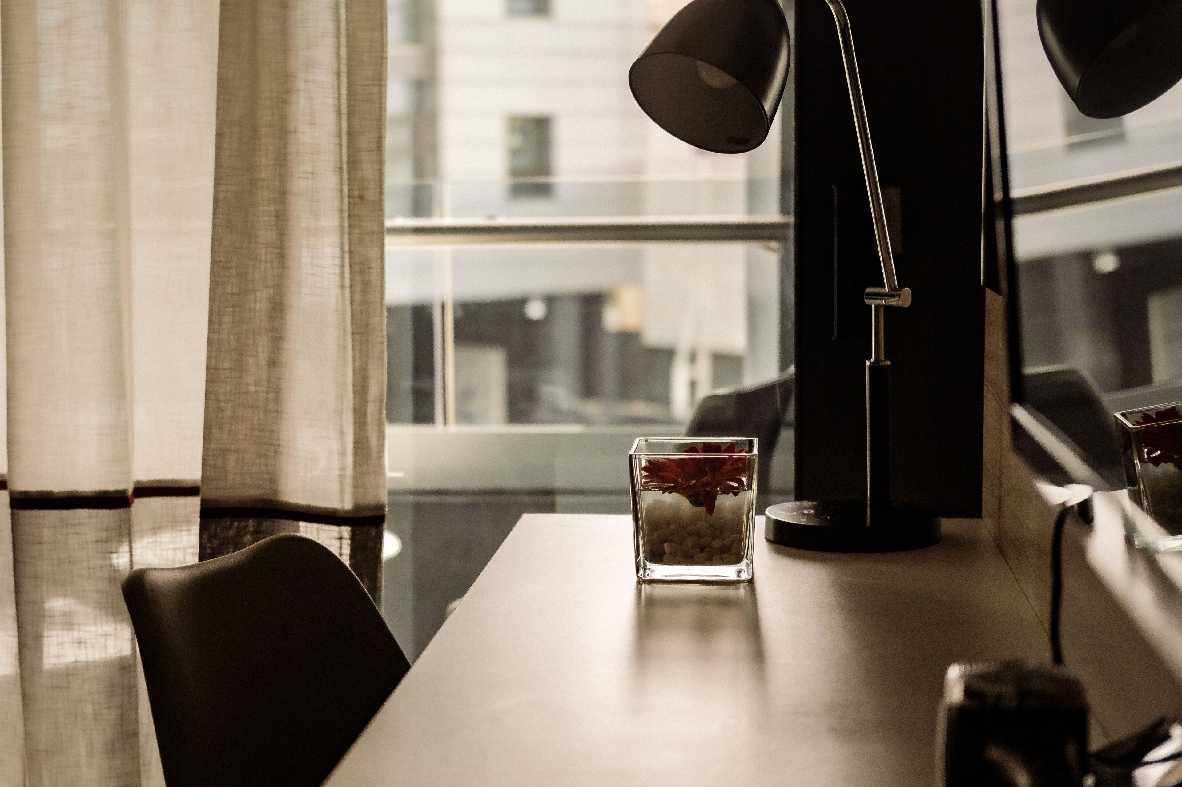 family room | 1 bedroom, minibar, in-room safe, desk