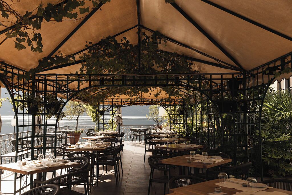 breakfast, lunch, dinner served; italian cuisine, al fresco dining