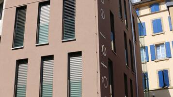 Fassade der Unterkunft