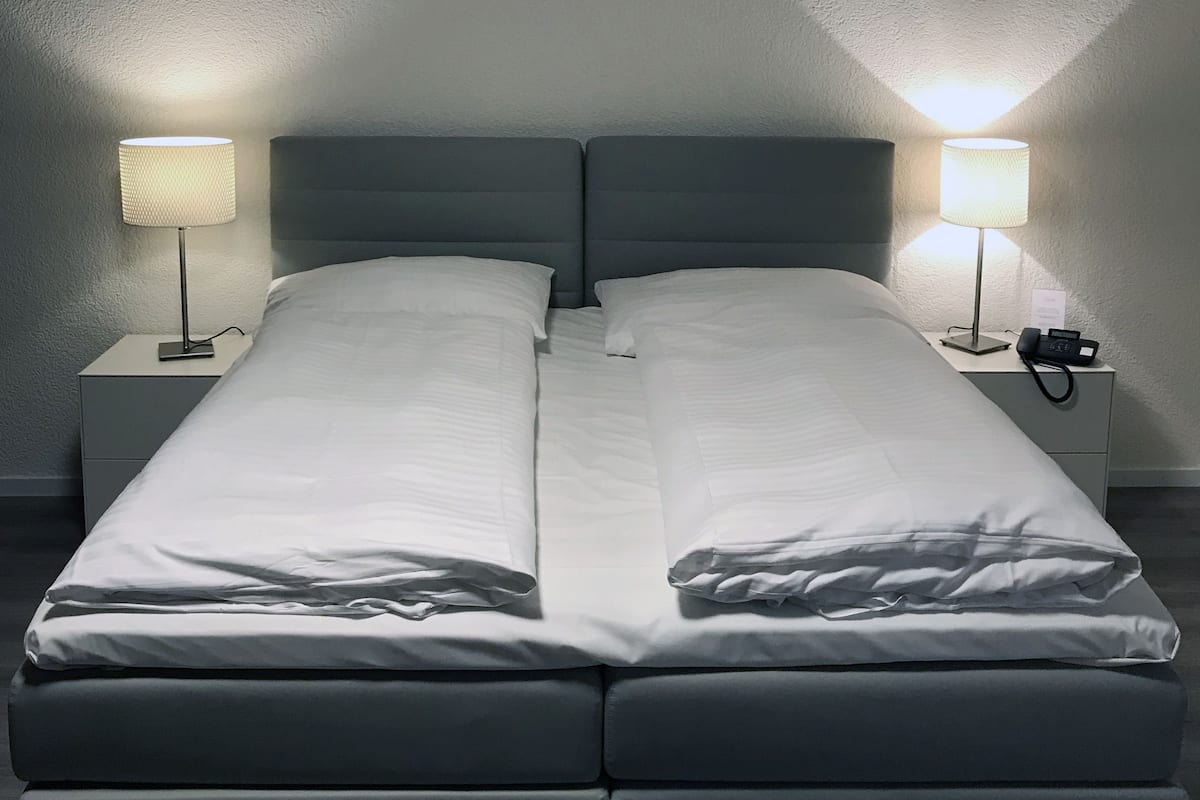 Phòng đôi | Bộ đồ giường cao cấp, minibar, bàn, bàn ủi/dụng cụ ủi quần áo 