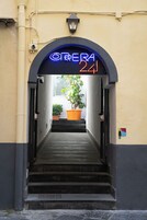 Entrée de l’hébergement