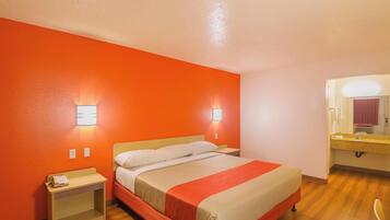 Free WiFi, bed sheets