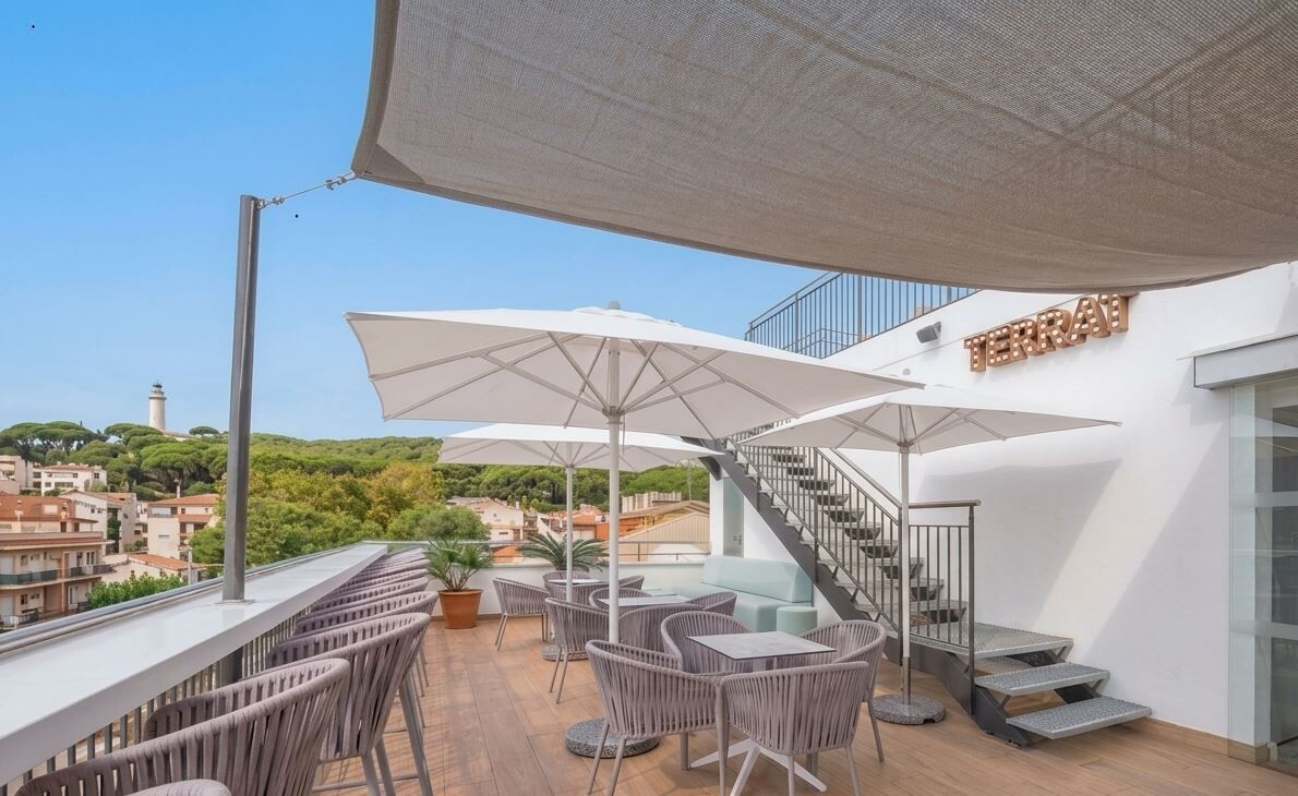 Terrasse sur le toit