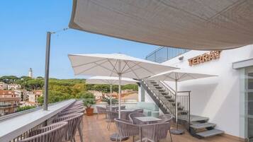 Terrasse sur le toit