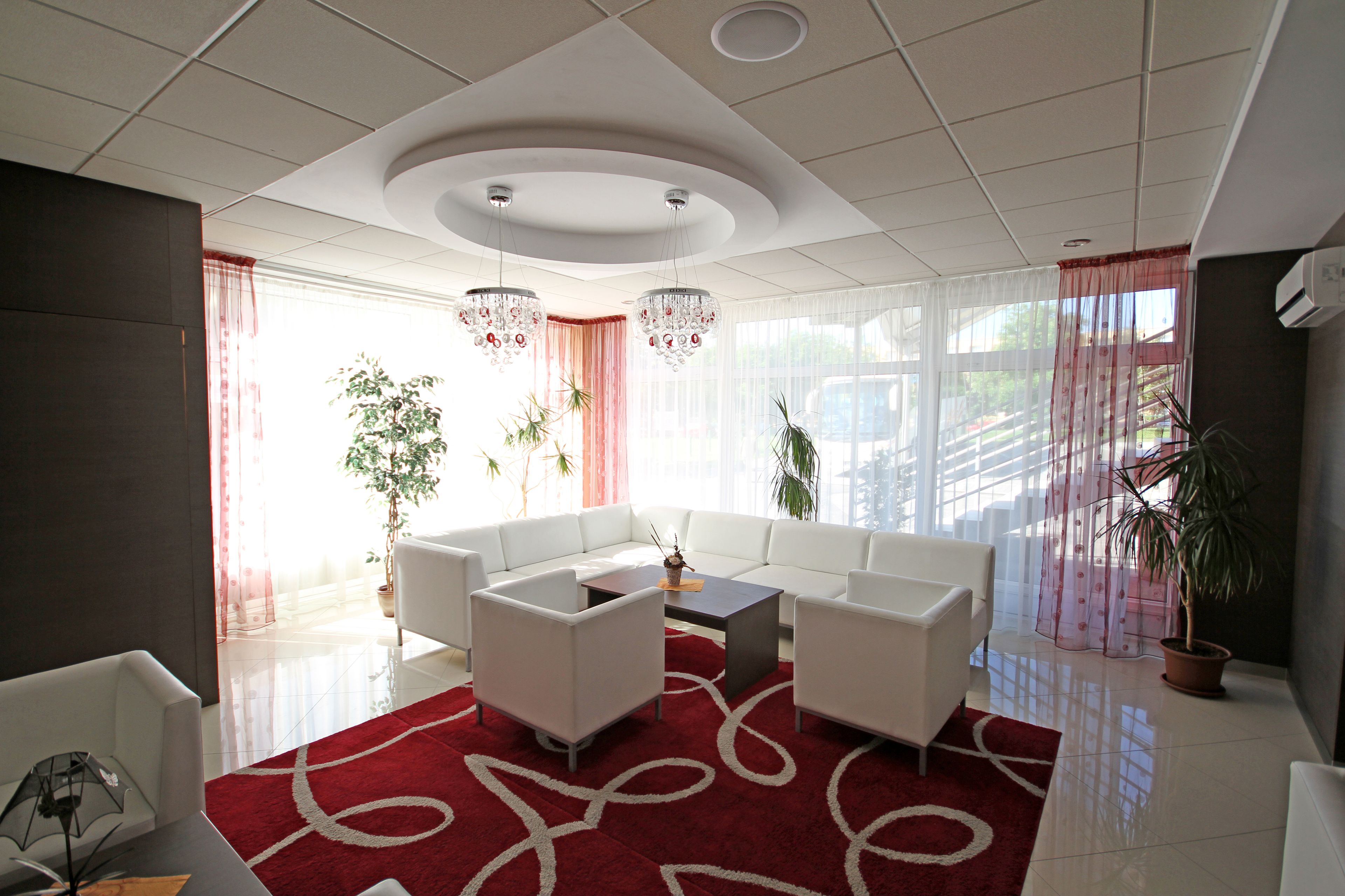 Coin salon dans le hall