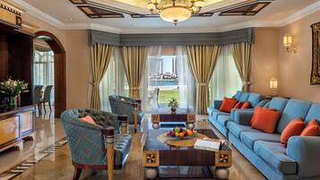 Villa, 4 Bedrooms | Living area | 32-inch LCD TV with satellite channels, TV, DVD player