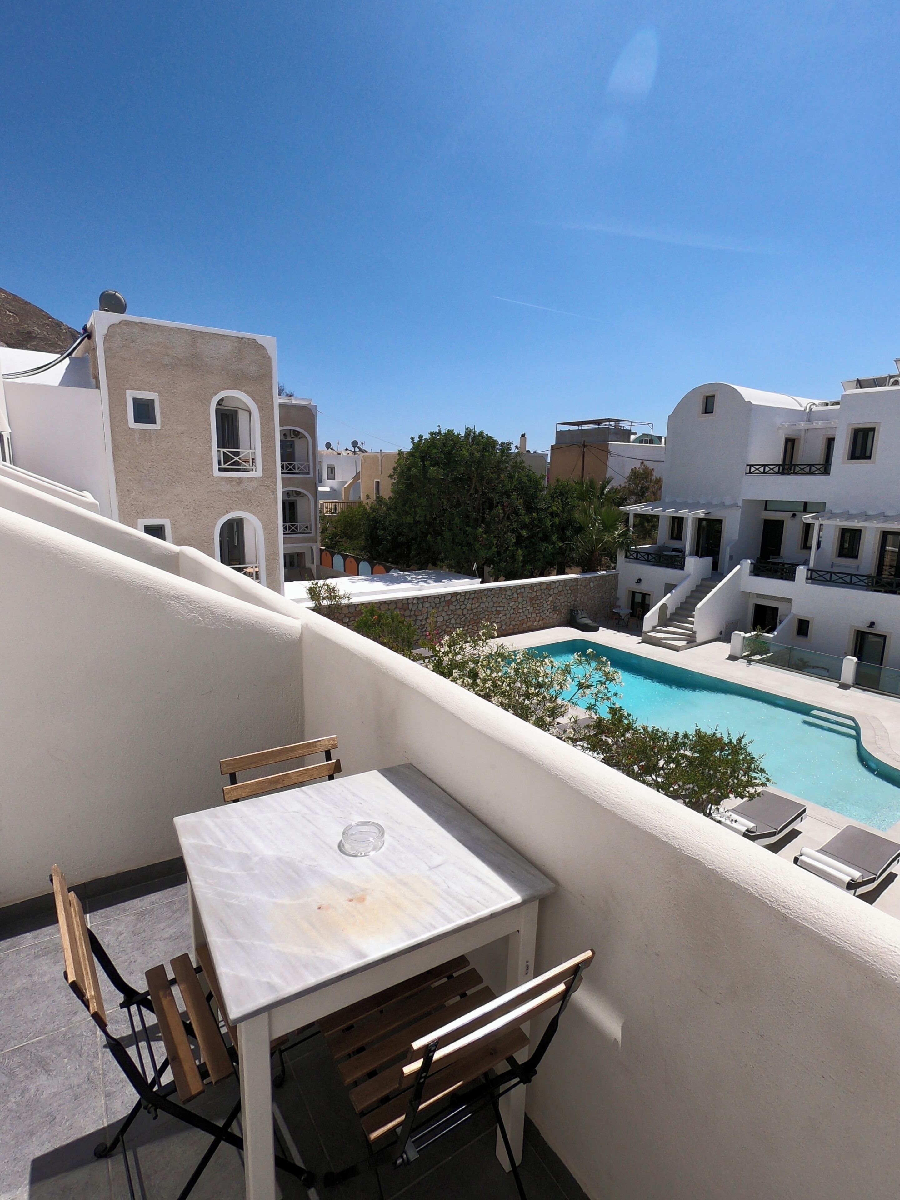 Vue depuis le balcon