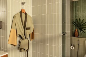 Romantic Double Room | Bathroom | Free toiletries, hair dryer, bathrobes, slippers - Pakasai Resort (Krabi)