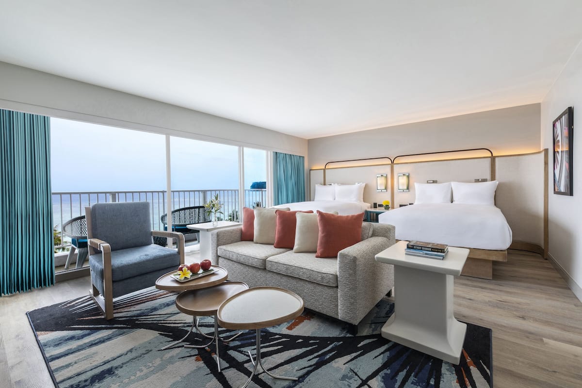 Suite Junior, 2 letti matrimoniali | Biancheria da letto ipoallergenica, una cassaforte in camera