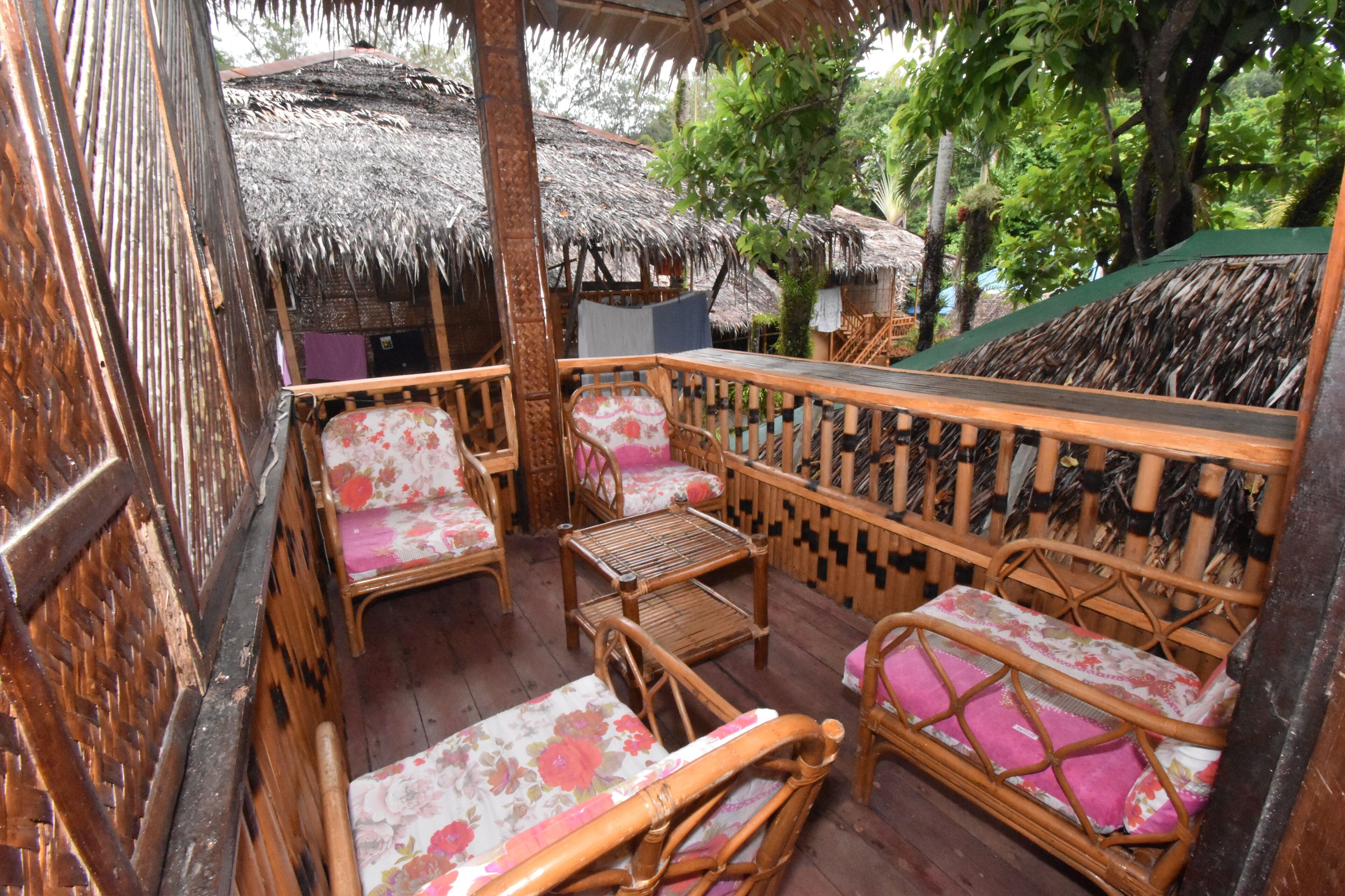 family villa | balcony view