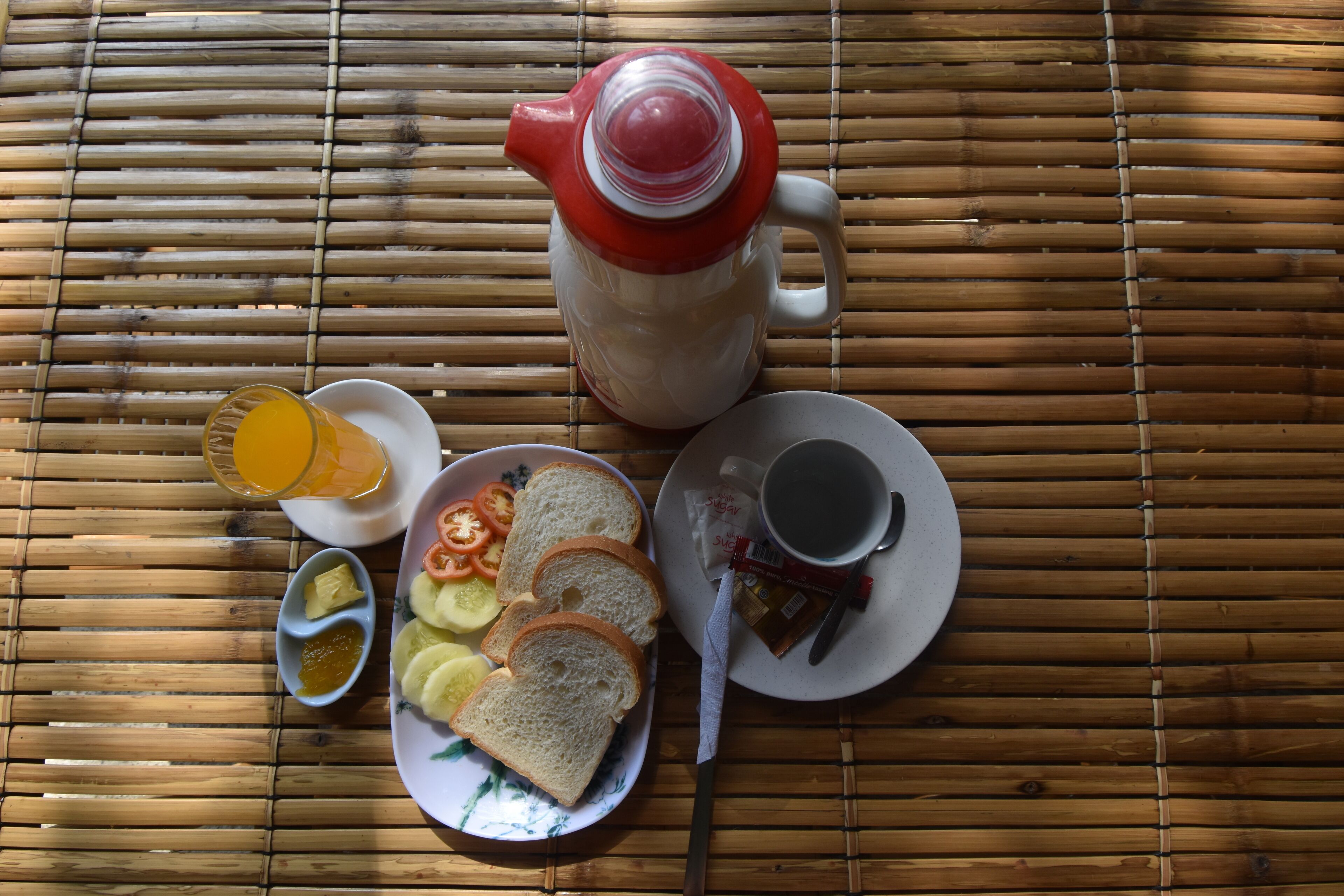 daily continental breakfast for a fee