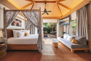 1 habitación y ropa de cama de alta calidad