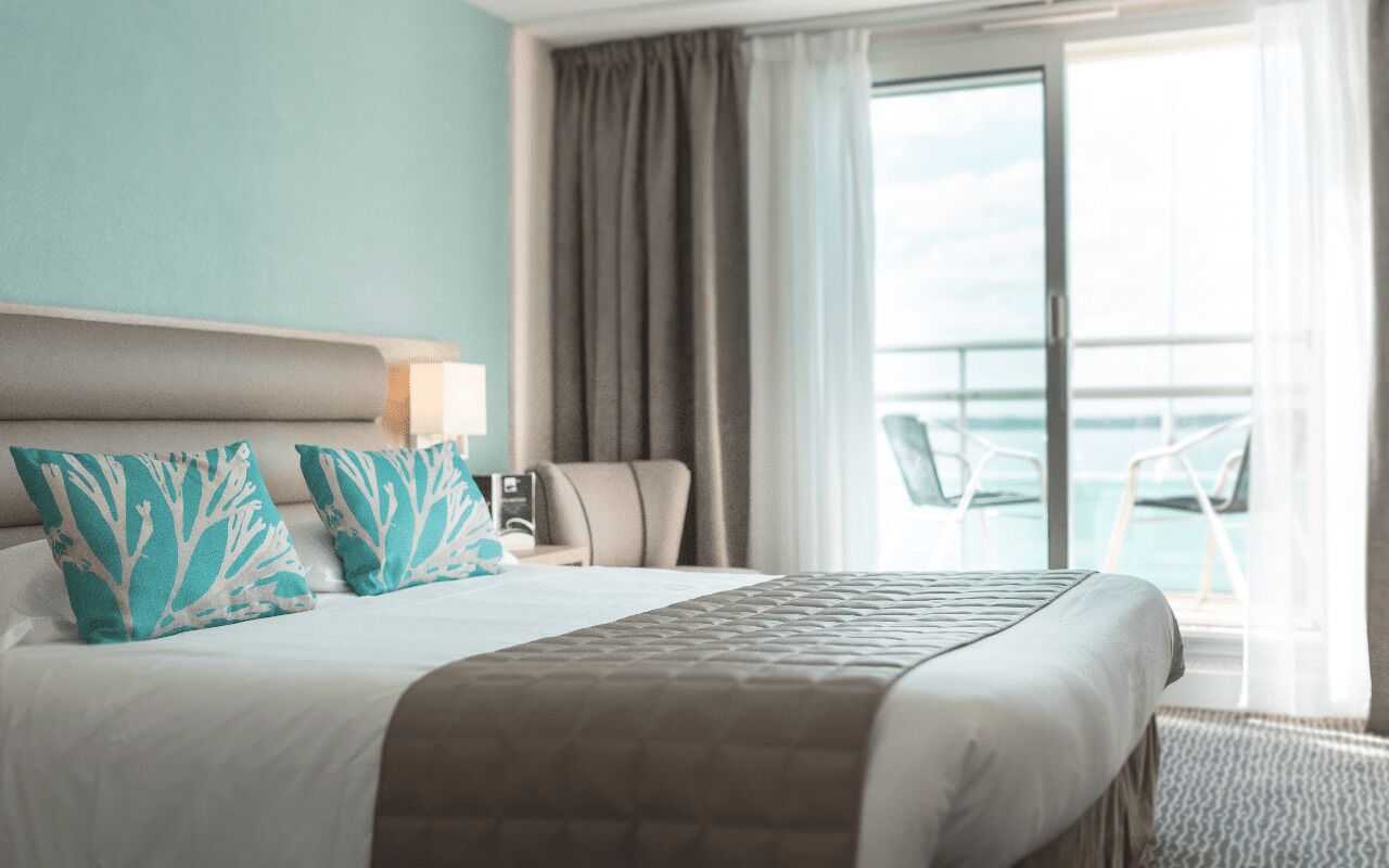 Comfort Double or Twin Room, Balcony, Sea View | Desk, soundproofing, iron/ironing board, free WiFi